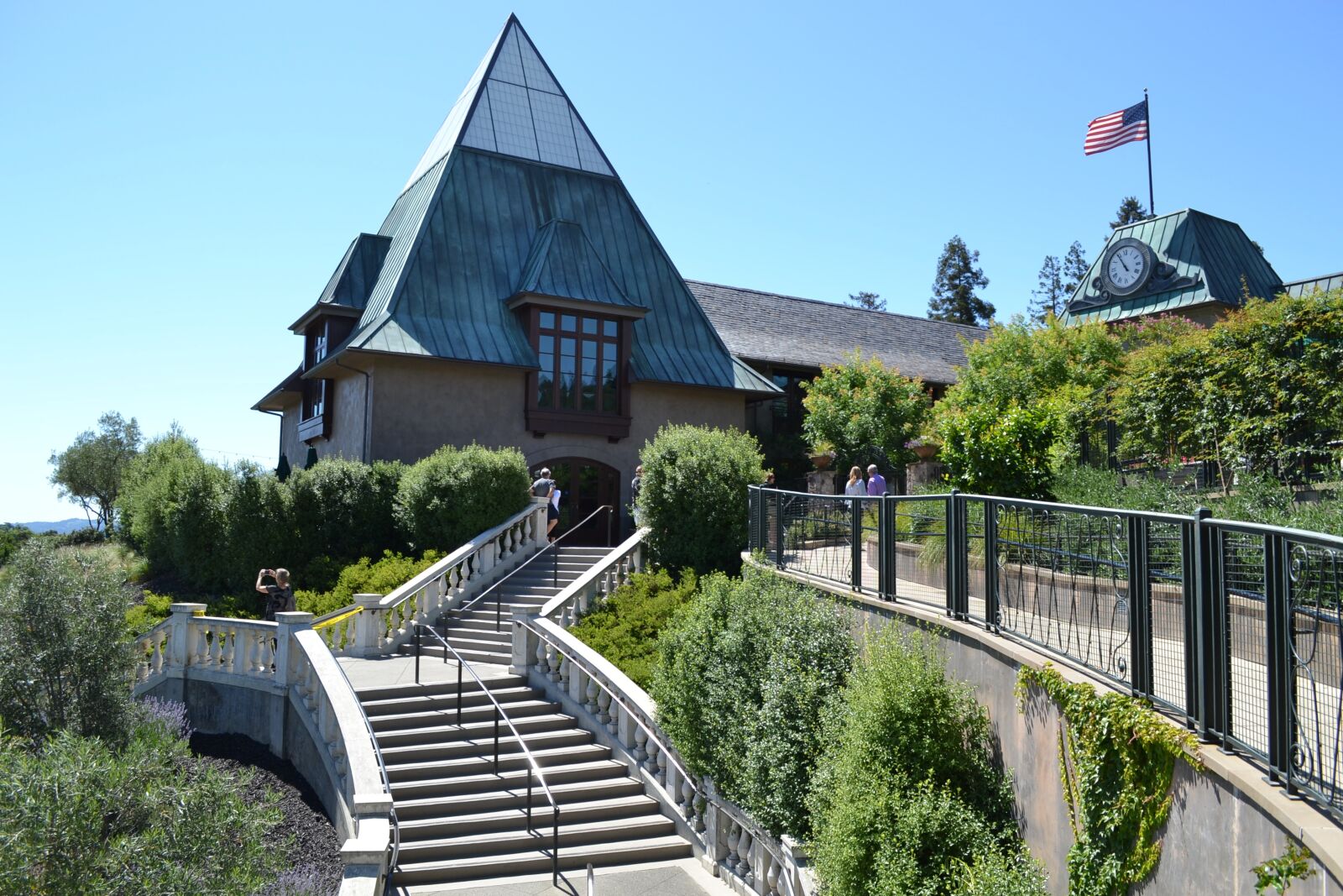 Nikon D3100 sample photo. Coppola, winery, wines photography