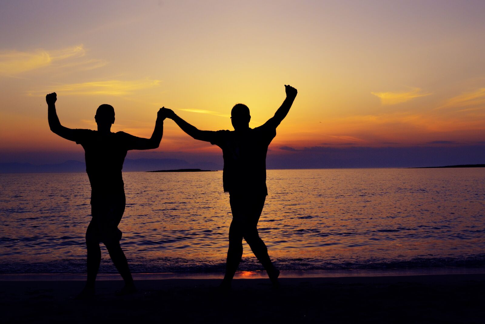 Nikon D3100 sample photo. Silhouette, seaside, seascape photography