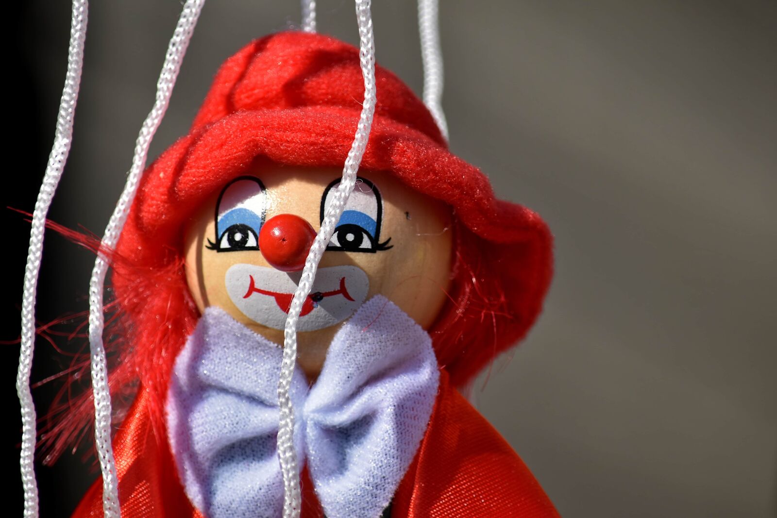 Nikon D5500 sample photo. Clown, doll, funny, handmade photography
