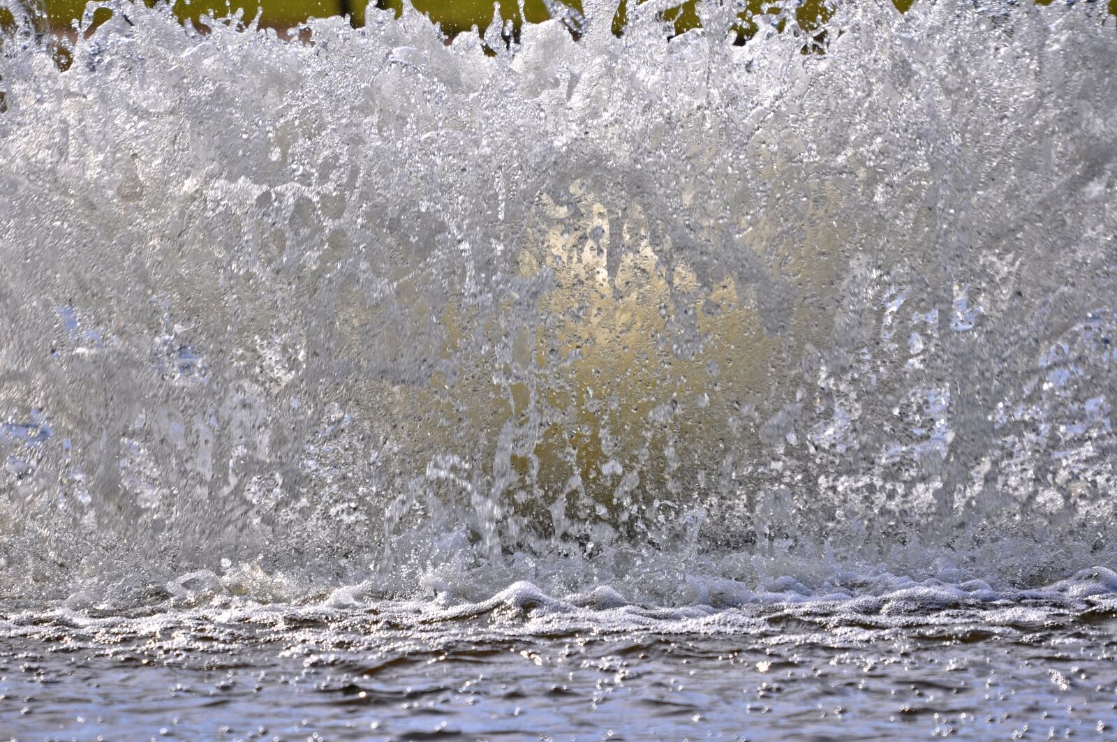 Nikon D90 sample photo. Water, fountain, spouting photography
