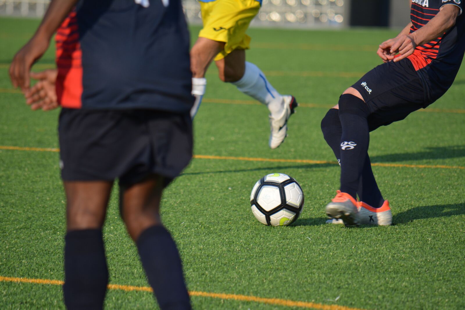 Nikon D5200 sample photo. Football, ball, kick photography