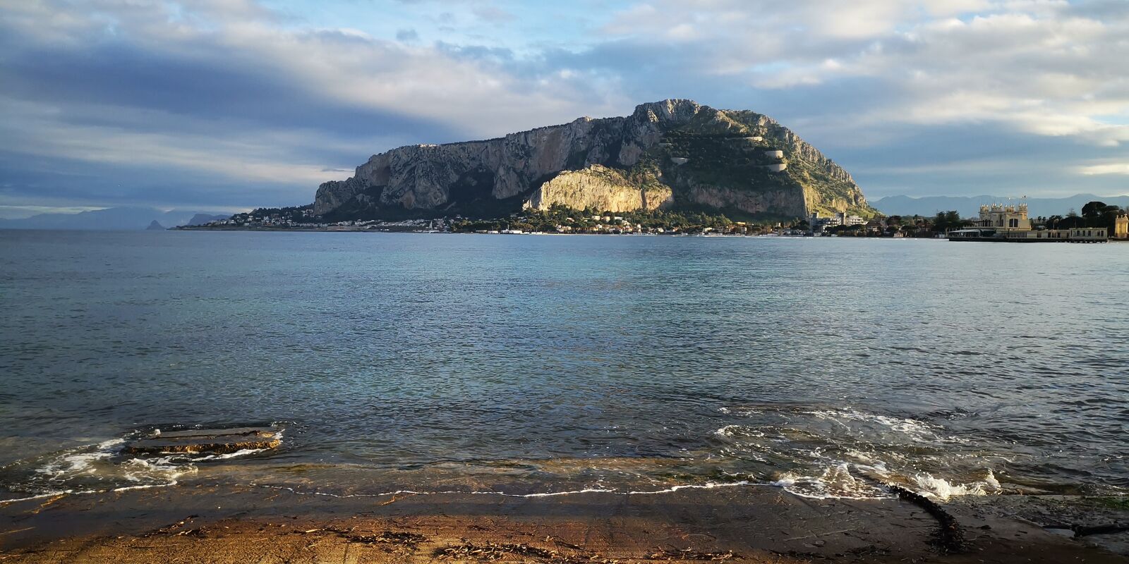 HUAWEI HMA-L29 sample photo. Mondello, beach, palermo photography