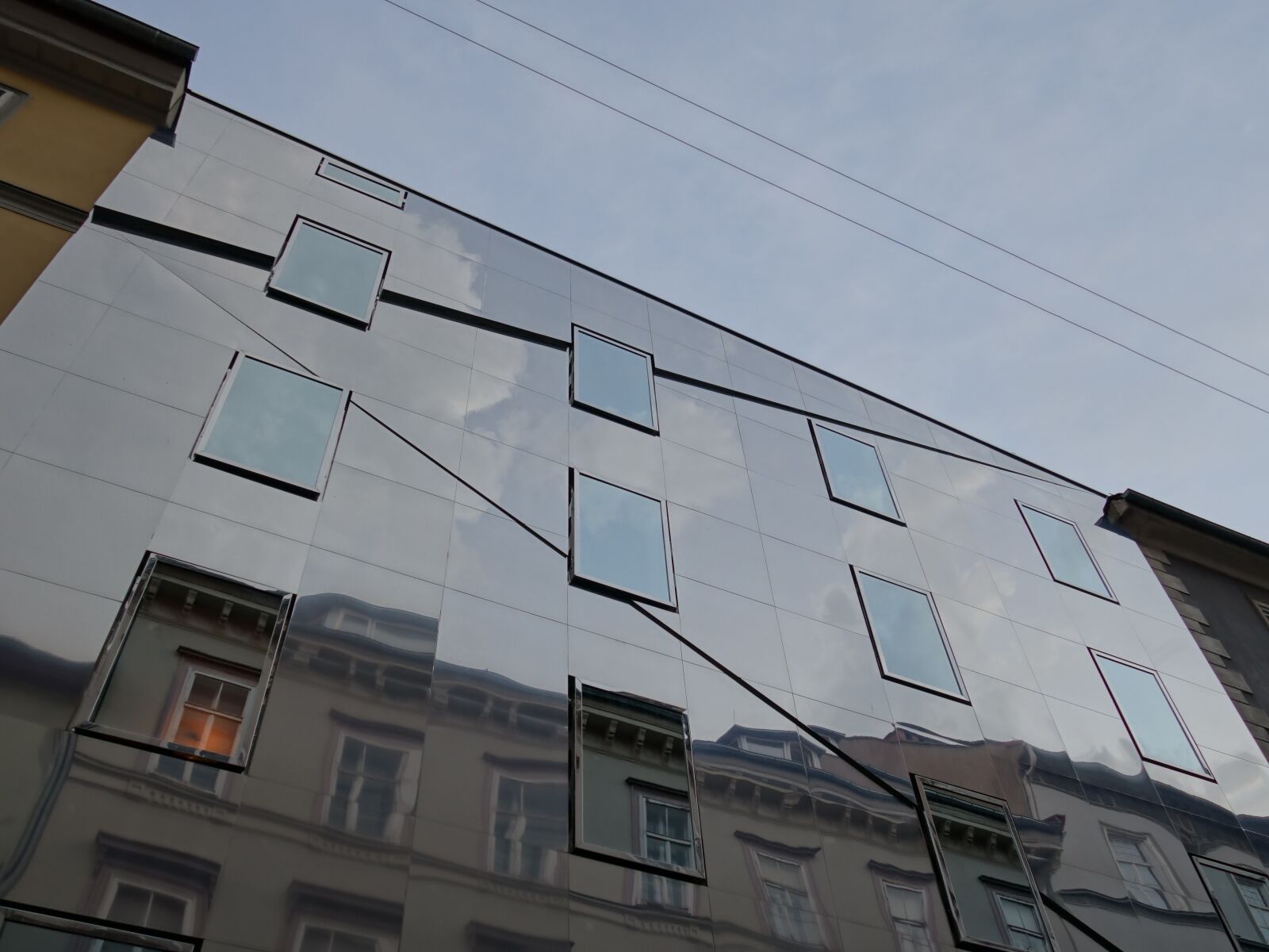 Sony Cyber-shot DSC-RX100 II sample photo. Facade, mirror, architecture photography
