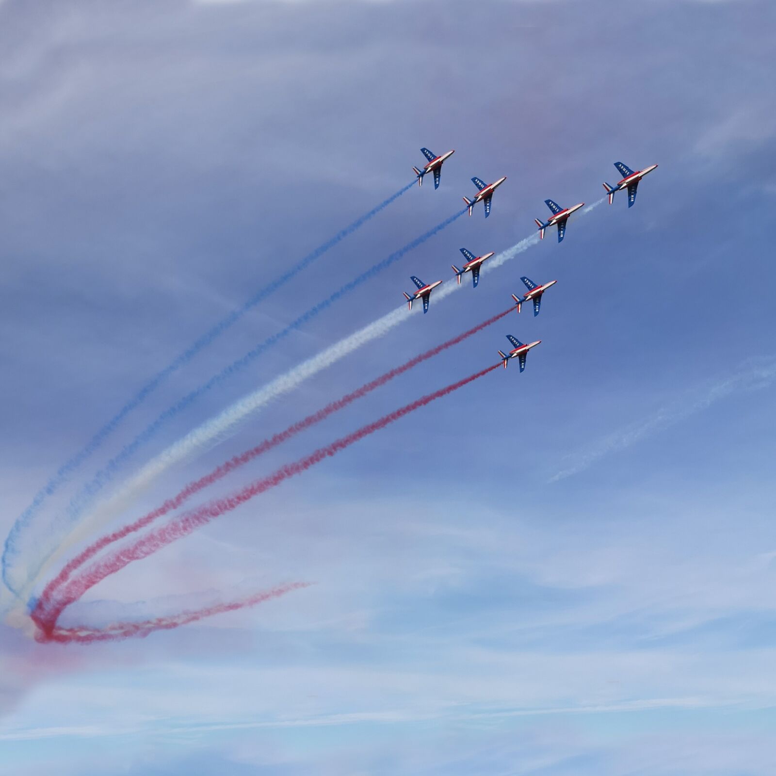 HUAWEI CLT-L29 sample photo. Patrol of france, aircraft photography