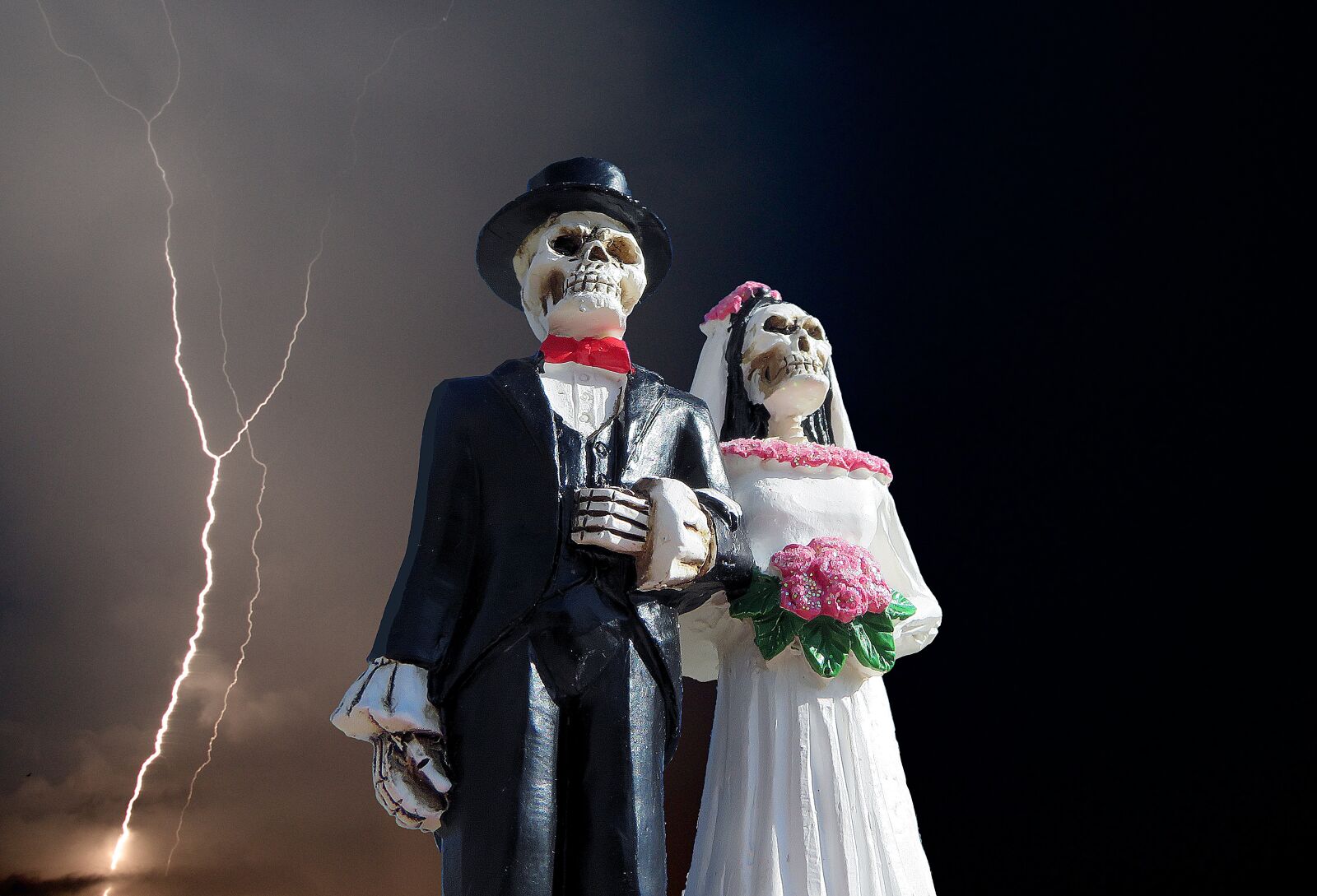 Canon PowerShot SX720 HS sample photo. Halloween, skeleton, wedding photography