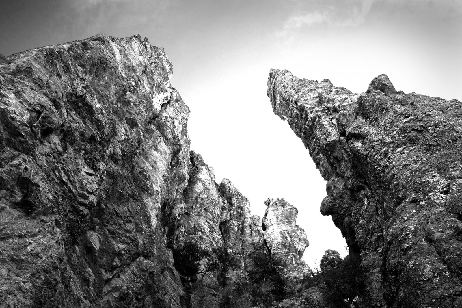 Canon EOS 500D (EOS Rebel T1i / EOS Kiss X3) sample photo. Grayscale, photography, of, rock photography