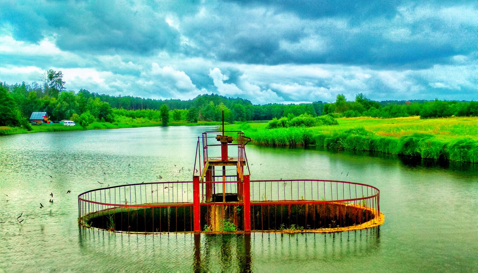 Xiaomi Redmi 4X sample photo. Nature, forest, river photography