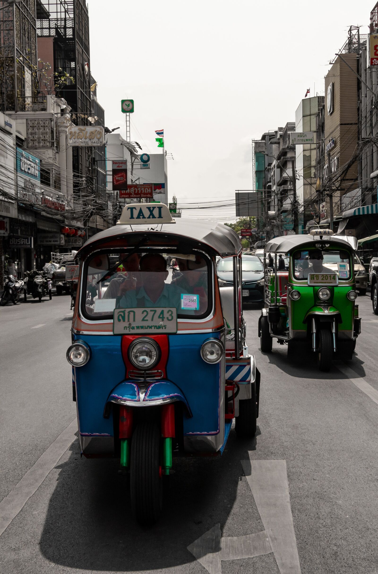 Nikon D5600 sample photo. Taxi, thailand, transport photography