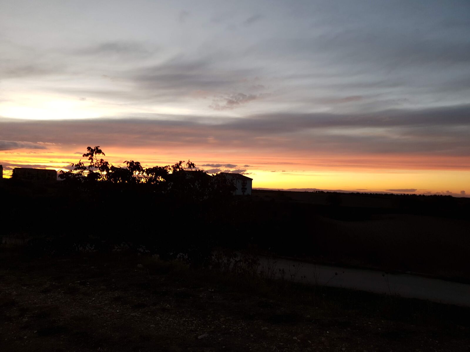 Samsung Galaxy Note9 sample photo. Sunset, montemilone, evening photography