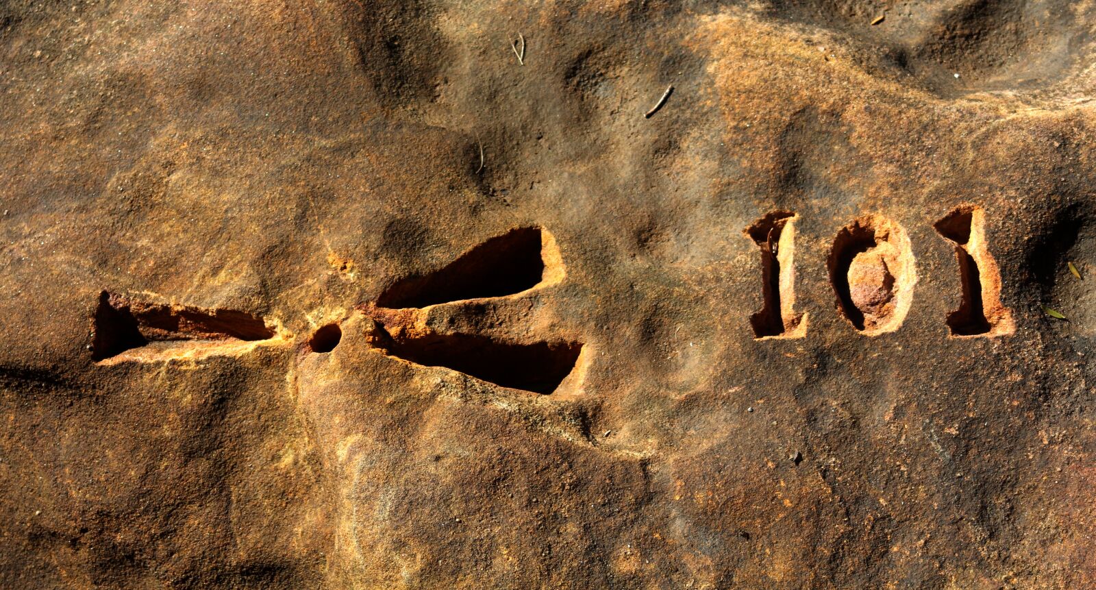 Canon EF 75-300mm f/4-5.6 sample photo. Rock, carving, naval photography