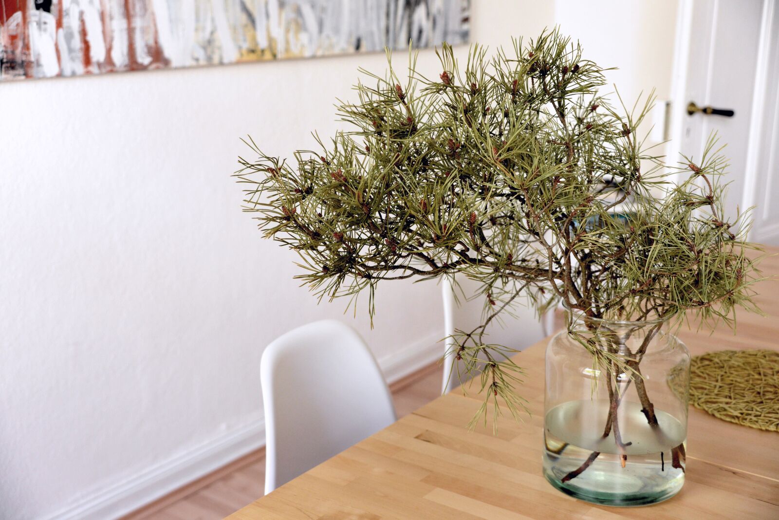 Nikon D610 sample photo. Table, vase, flower vase photography