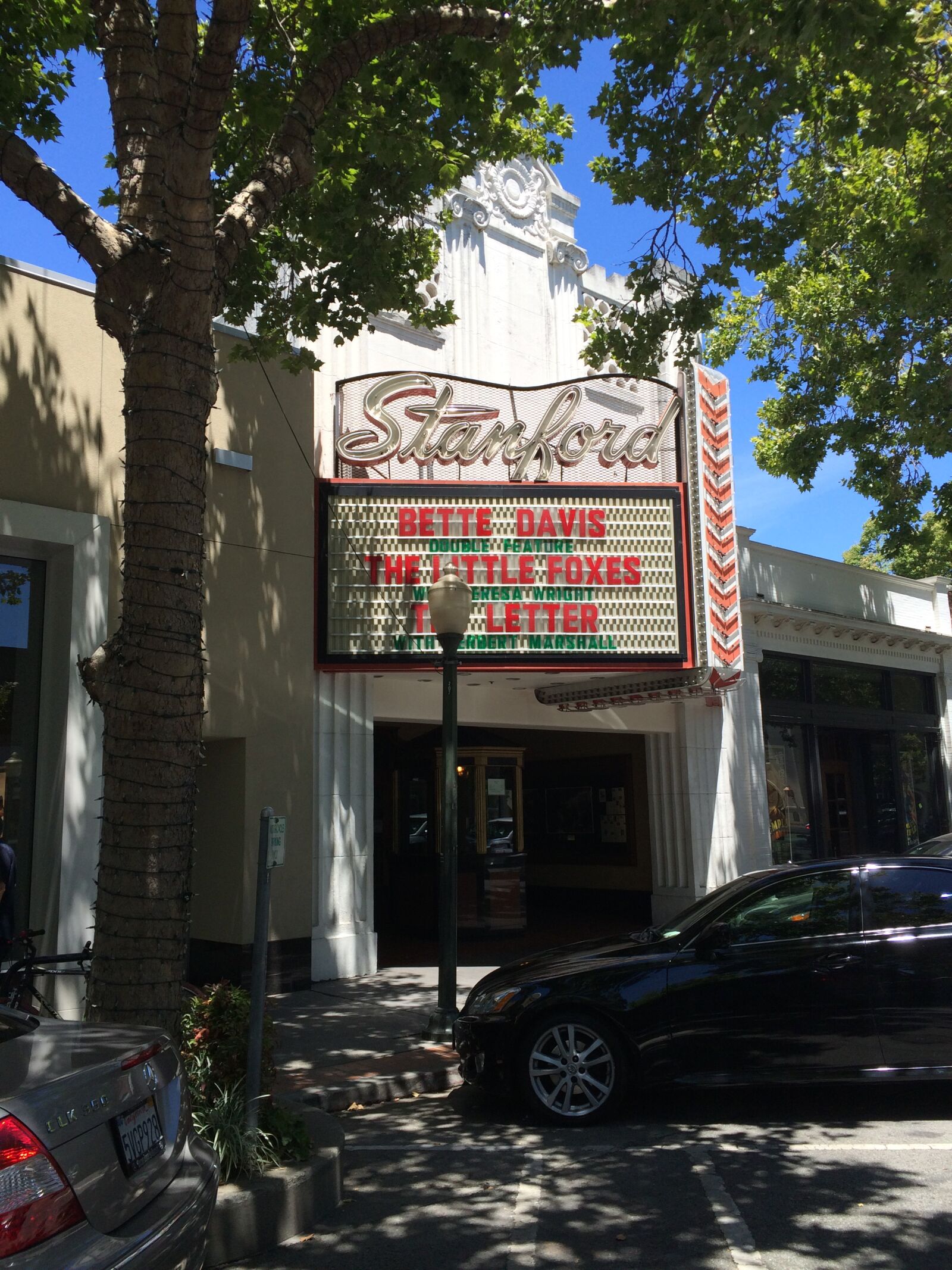 iPhone 5s back camera 4.15mm f/2.2 sample photo. Stanford, theatre photography