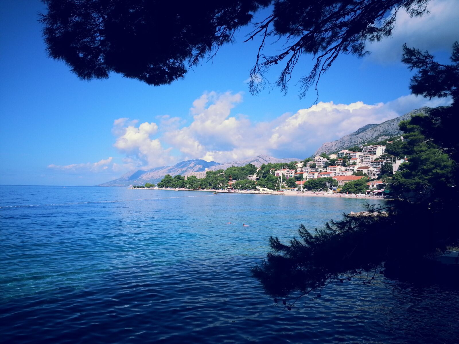 Samsung Galaxy Note2 sample photo. Sea, blue, sky photography