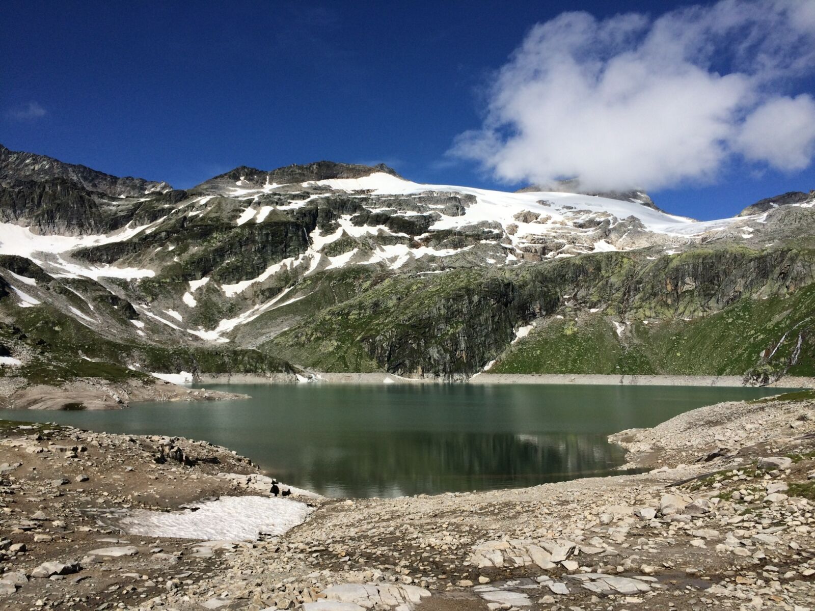 iPhone 5s back camera 4.15mm f/2.2 sample photo. Weißsee, mountains, austria photography