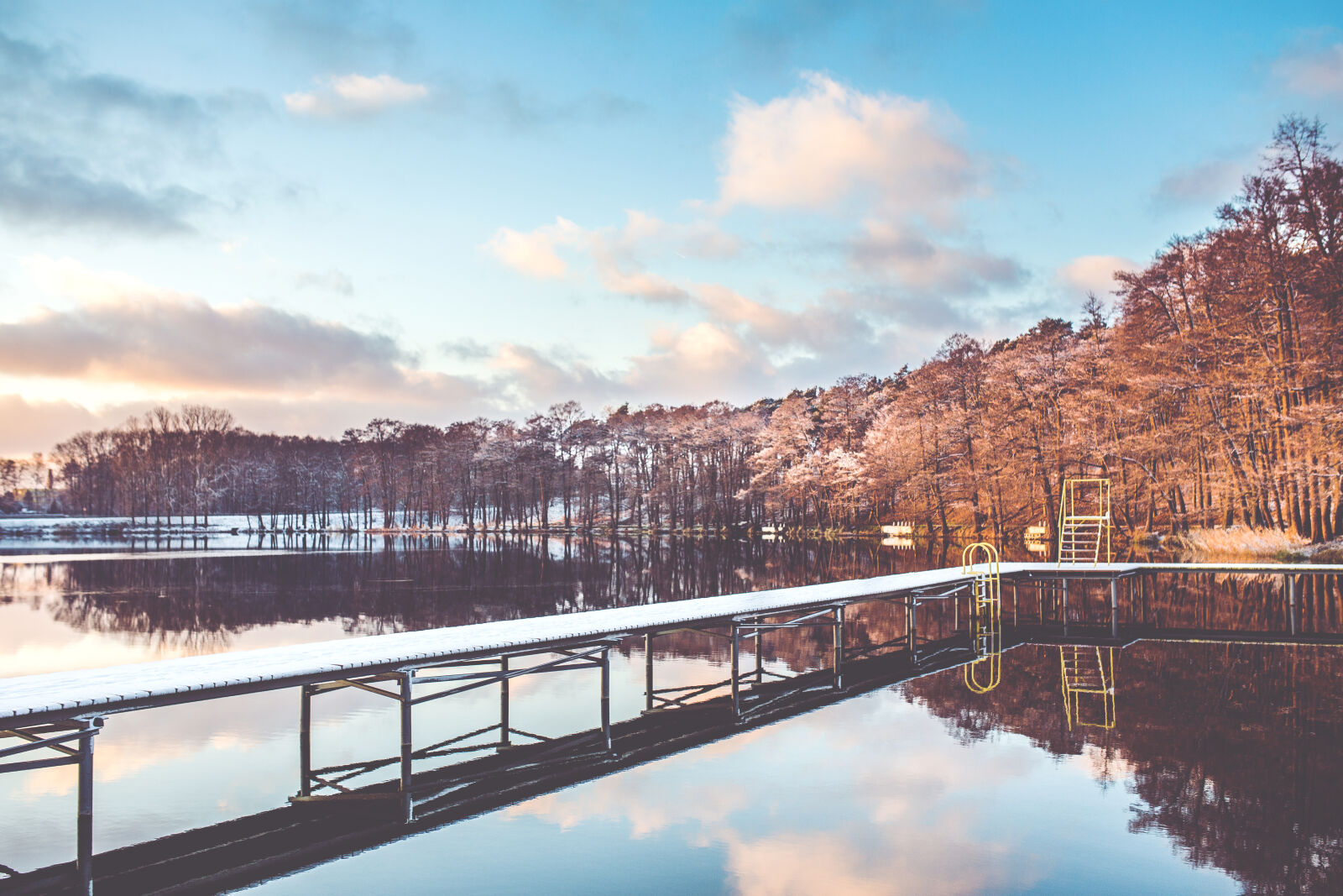 Canon EOS 6D + Sigma 35mm F1.4 DG HSM Art sample photo. Winter, lake, in, the photography