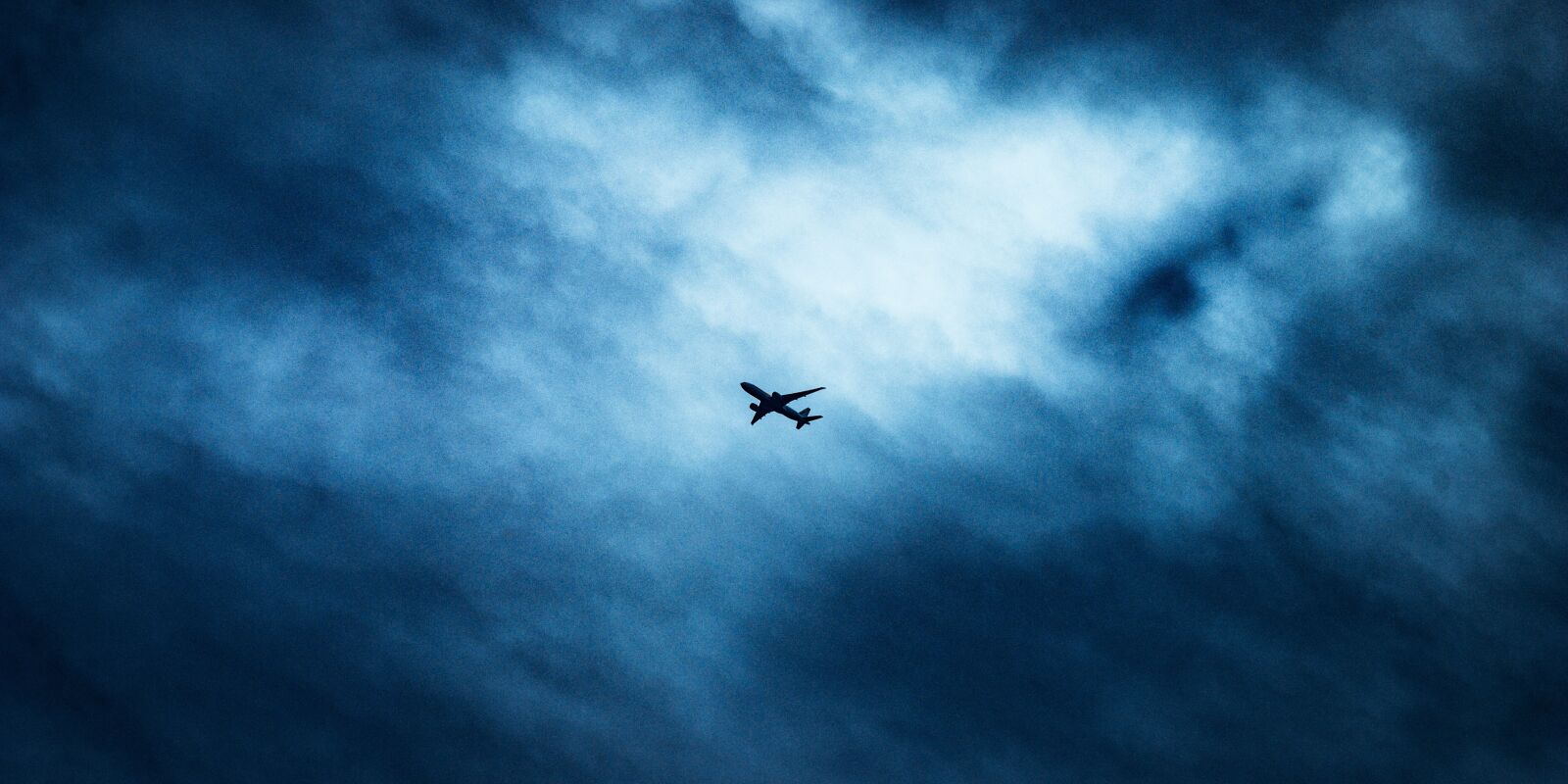 Nikon D3000 sample photo. Plane, sky, blue photography