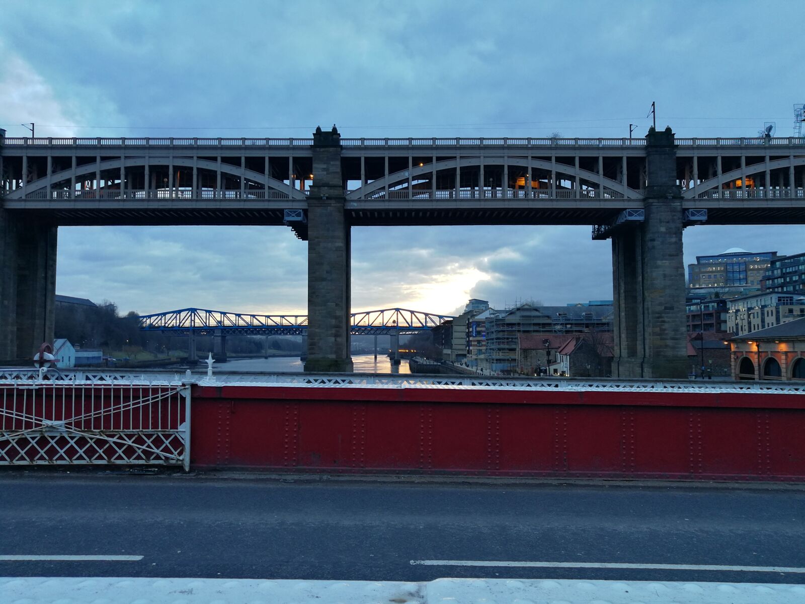 HUAWEI P10 Plus sample photo. Newcastle upon tyne, bridges photography
