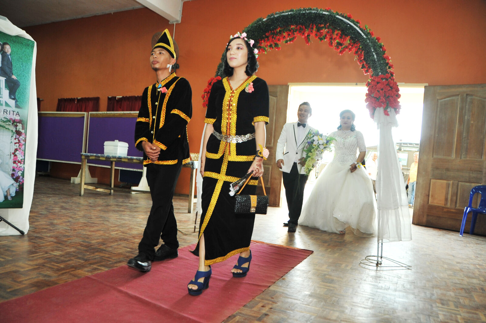 Nikon D700 sample photo. Kadazandusunmariage, traditionalcustomforsabahan photography
