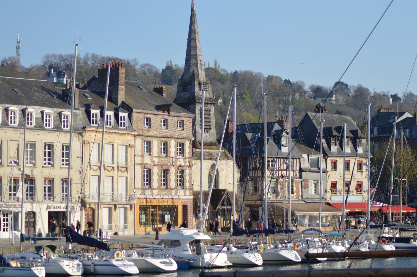 Nikon D3200 sample photo. Landscape, port, honfleur photography