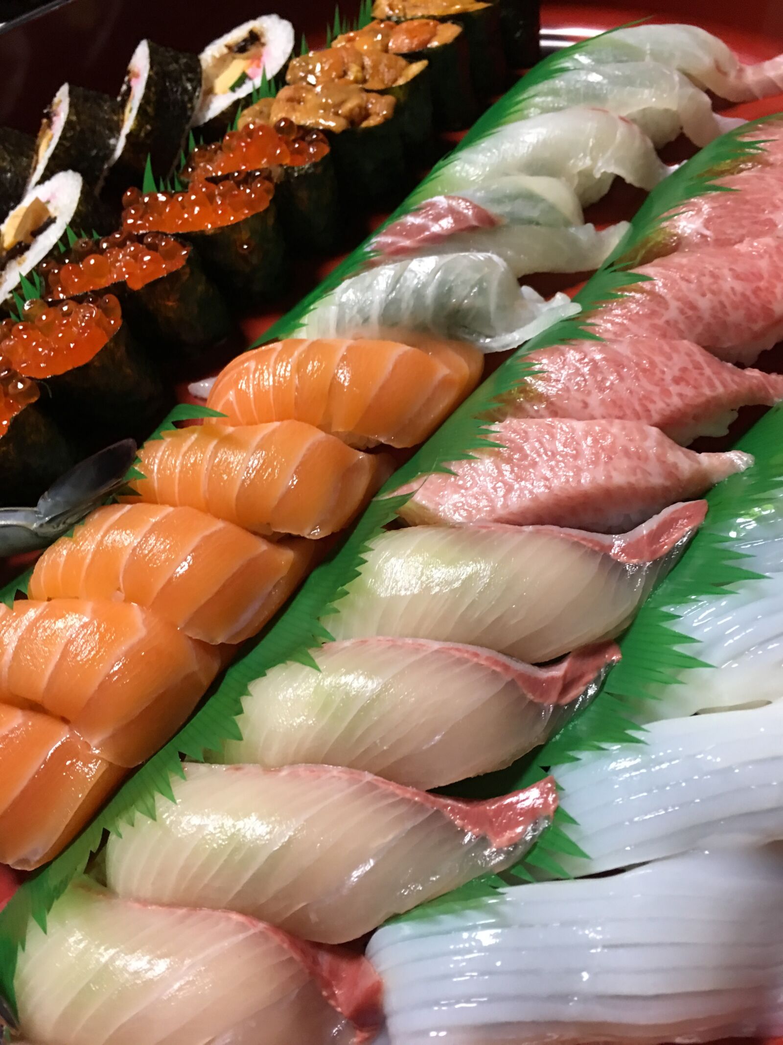 Apple iPhone 6s Plus sample photo. Sushi, japanese cuisine, nigiri photography