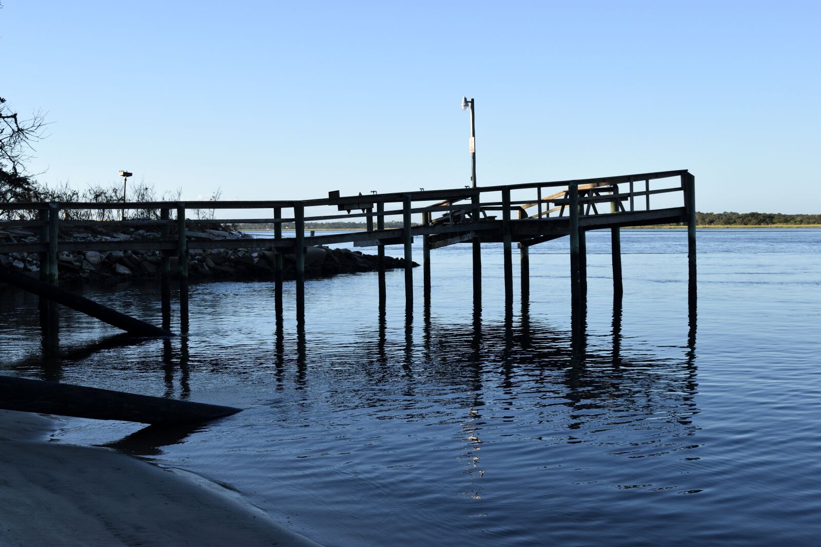 Nikon D3300 sample photo. Hurricane matthew, damage, dock photography