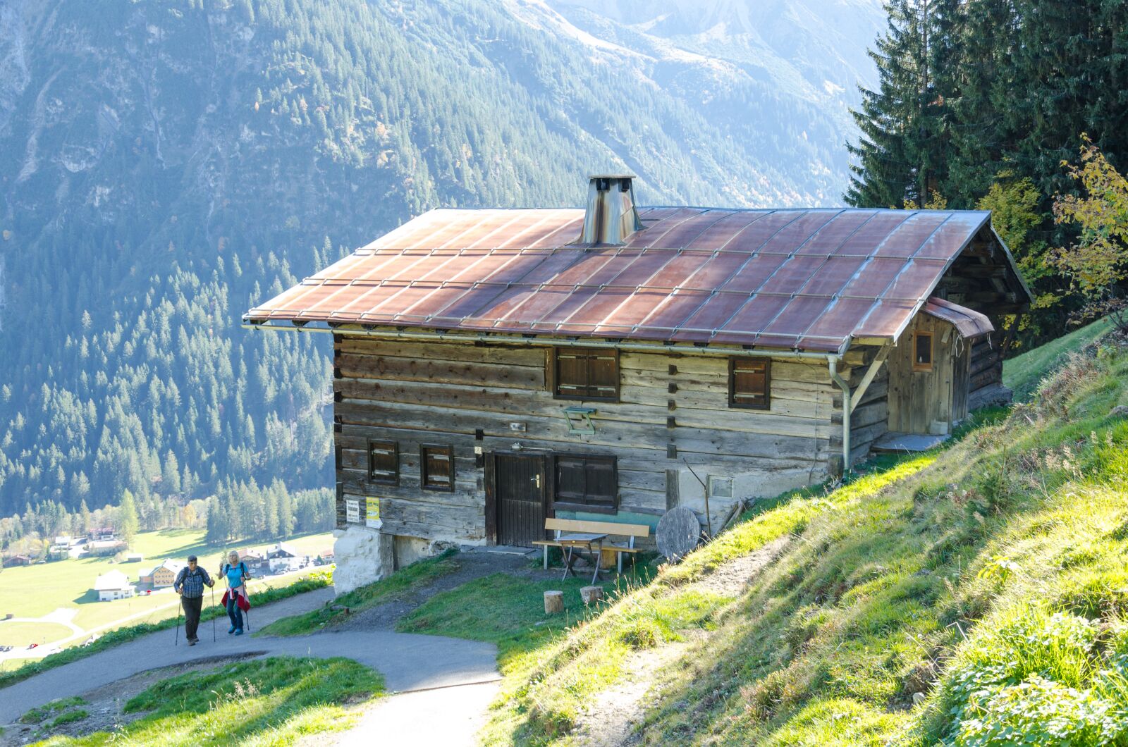 Nikon D5100 sample photo. Mittelberg, austria, trail photography