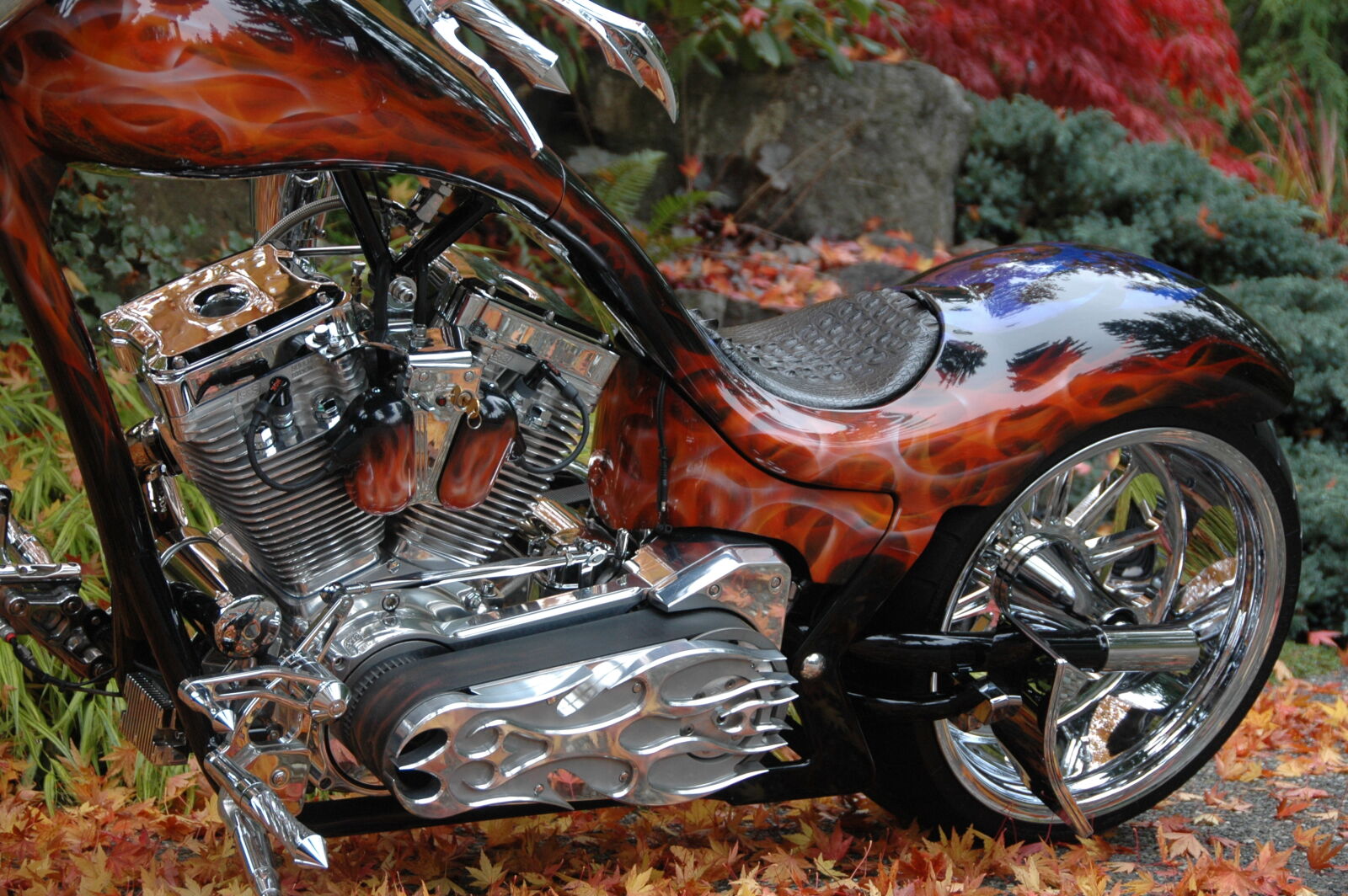 Nikon D70 sample photo. Chopper, for, sale, motorcycle photography