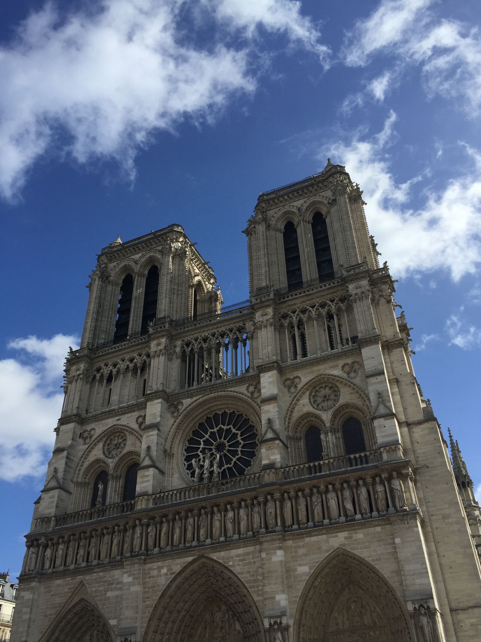iPhone 6 back camera 4.15mm f/2.2 sample photo. Notre dame, paris, travel photography