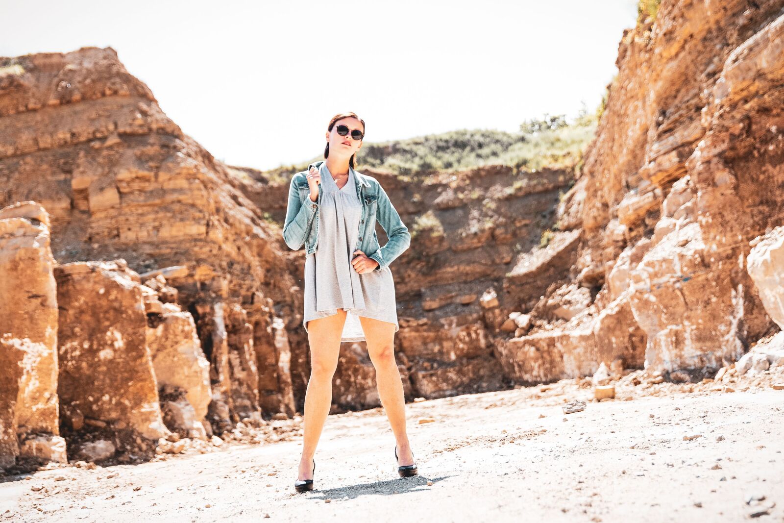 Canon EOS 6D sample photo. Model, quarry, outdoor photography