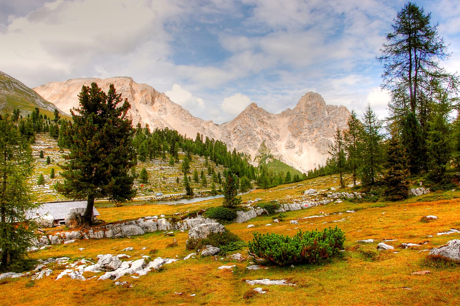 Nikon D40 sample photo. Dolomites, fanes, mountains photography