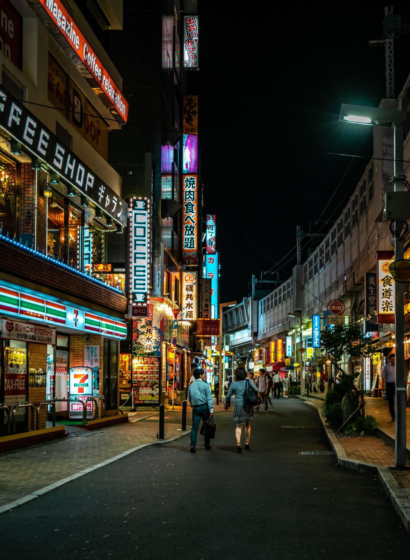 Sony a7R II + Sony Vario-Tessar T* FE 16-35mm F4 ZA OSS sample photo. Tokyo, japan, city photography