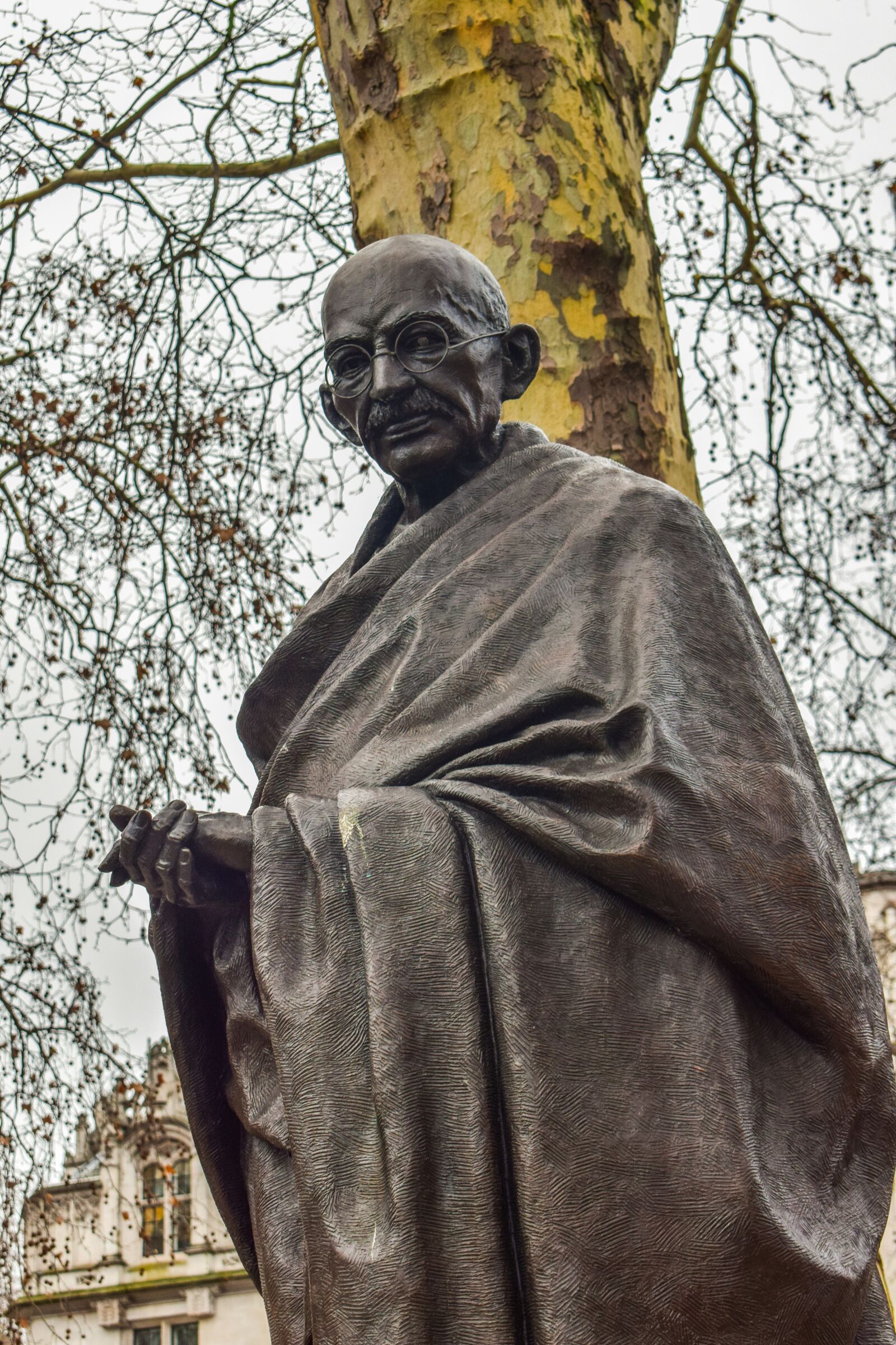 Nikon D3300 sample photo. Mahatma, ghandi, statue photography