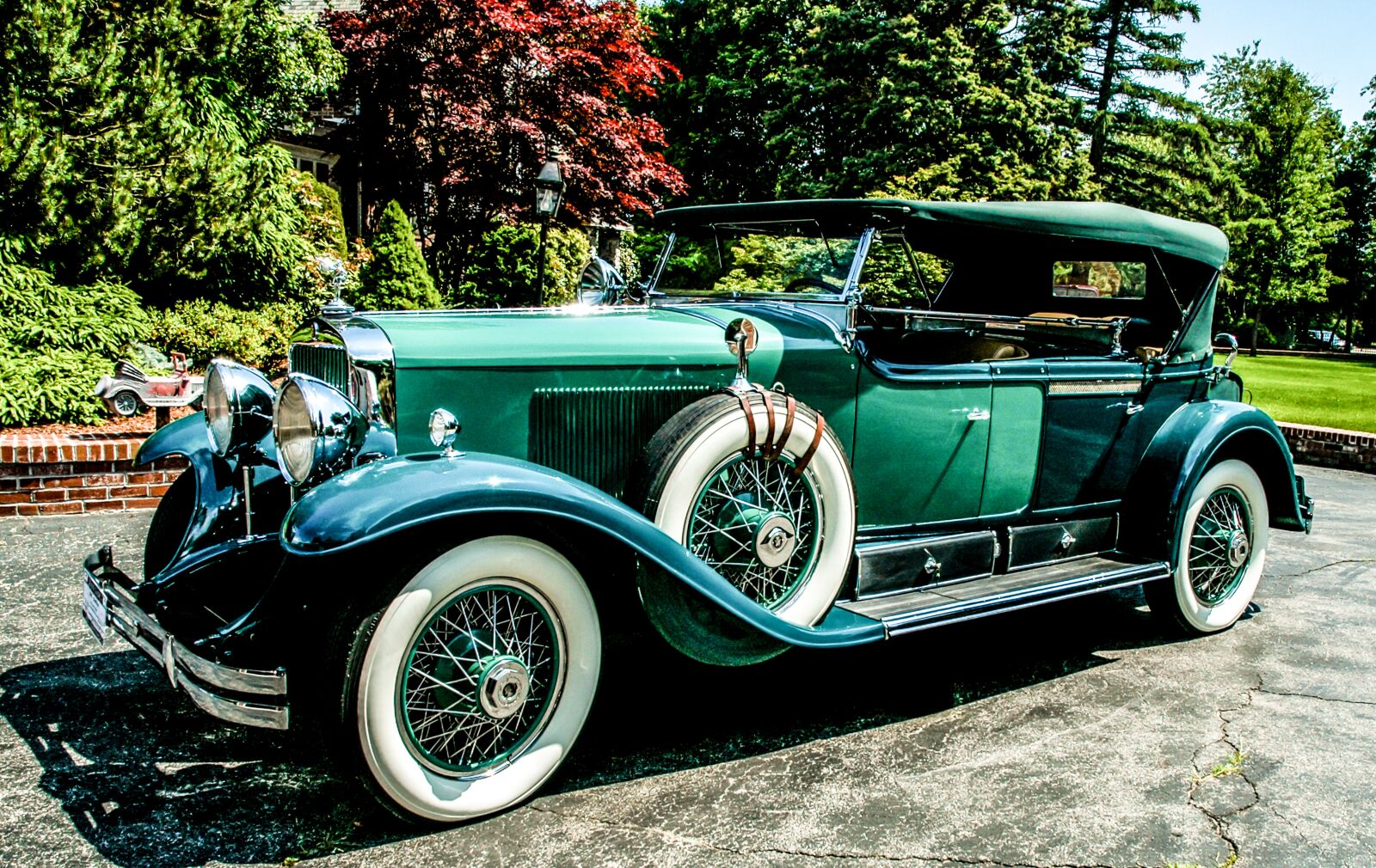 Nikon D70 sample photo. Cadillac, dual cowl phaeton photography