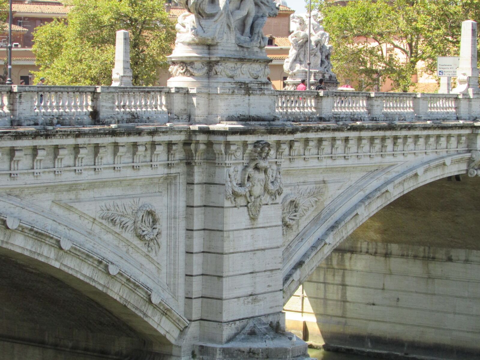 Canon PowerShot SX400 IS sample photo. Bridge, rome, italy photography