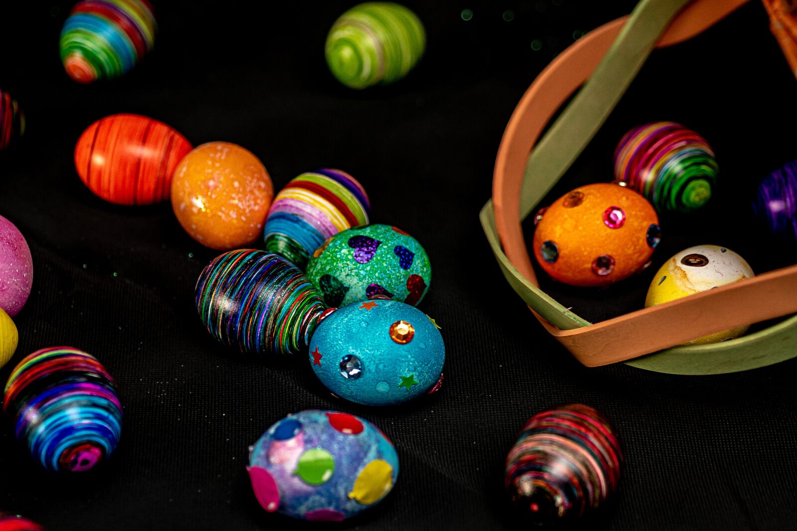 Nikon D500 sample photo. Eggs, easter, colorful photography