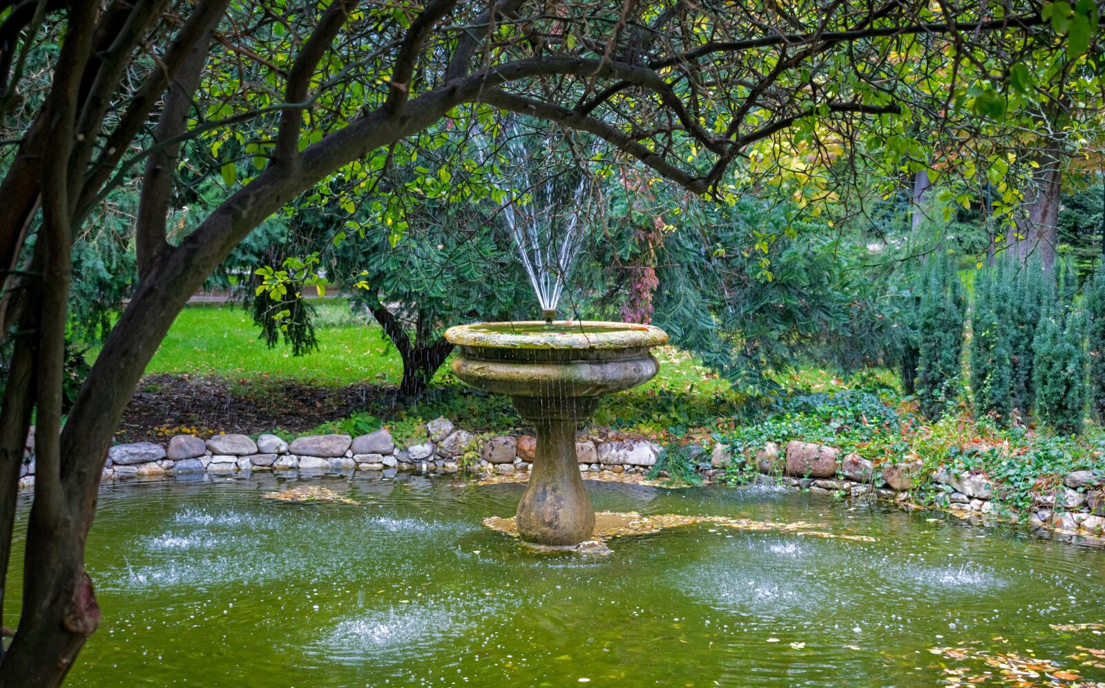 Nikon D3300 sample photo. Fountain, park, water photography