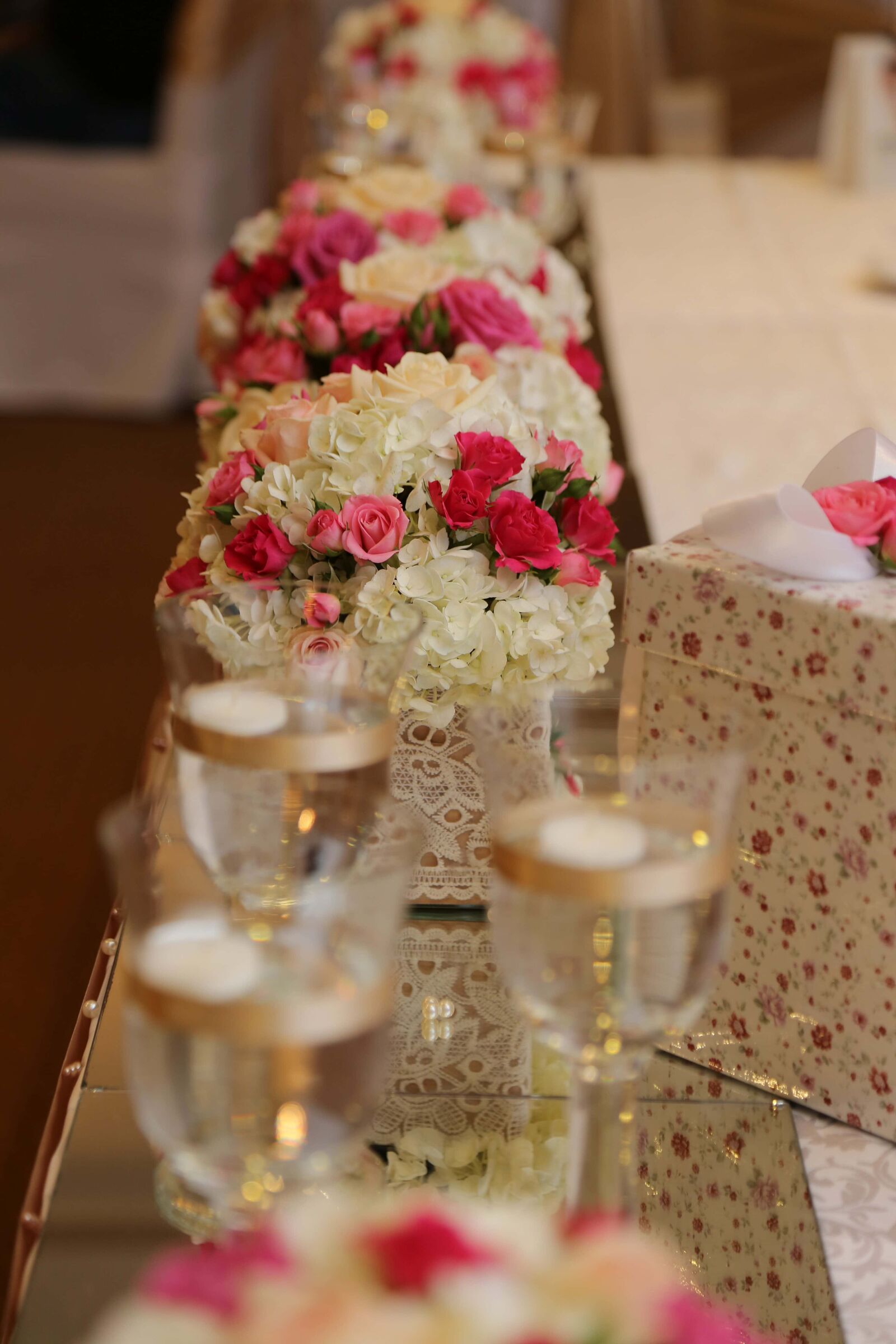 Canon EF 24-105mm F4L IS USM sample photo. Wedding bouquet, interior decoration photography