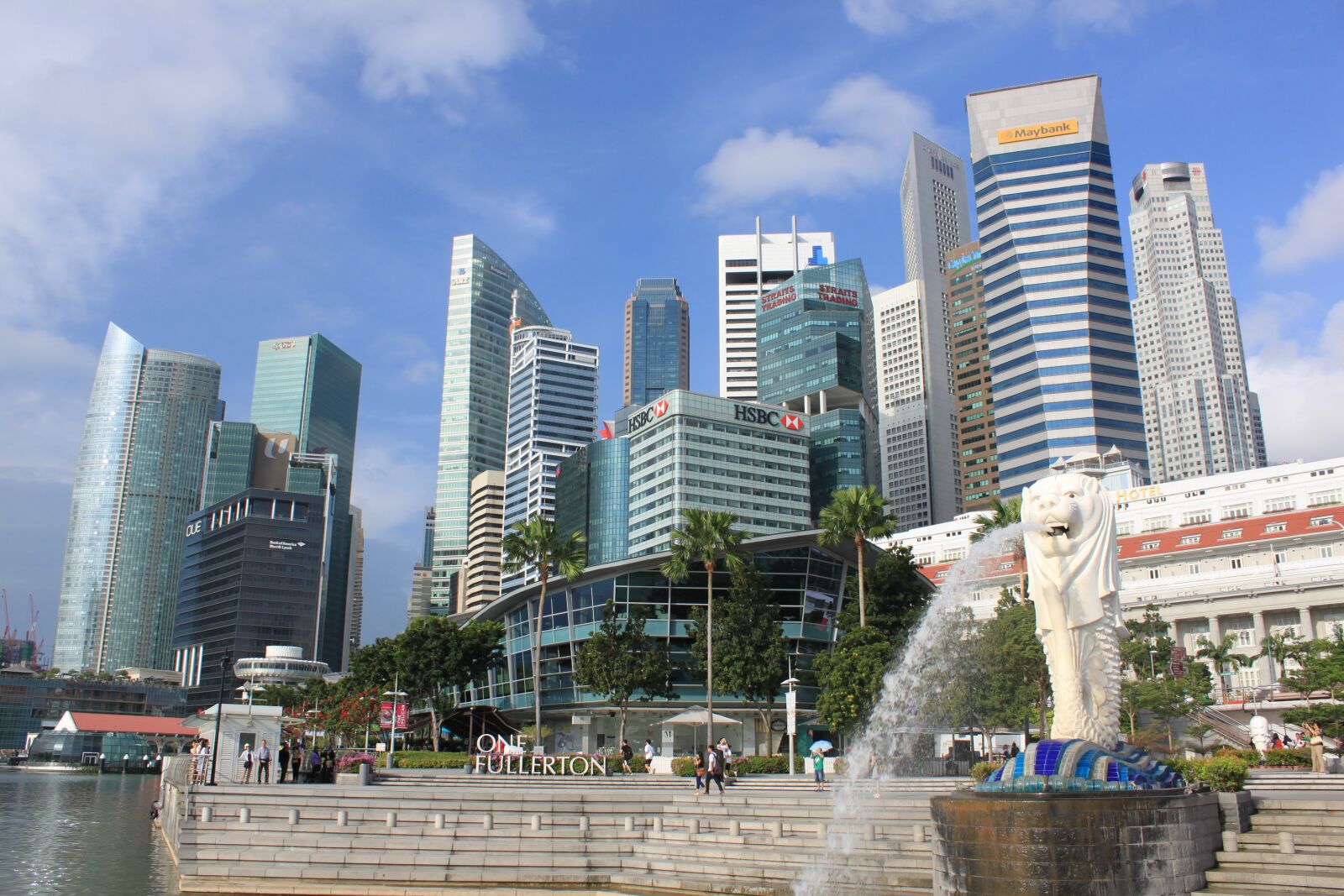 Canon EOS 500D (EOS Rebel T1i / EOS Kiss X3) sample photo. Travel, singapore, merlion photography