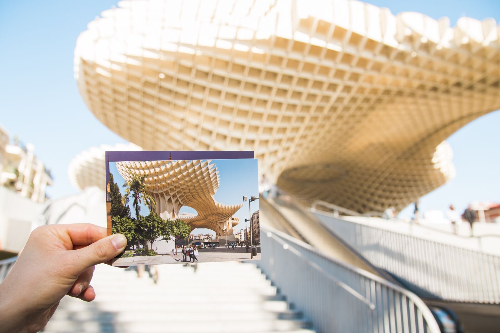 Canon EOS 70D sample photo. Metropol parasol, architecture, structure photography