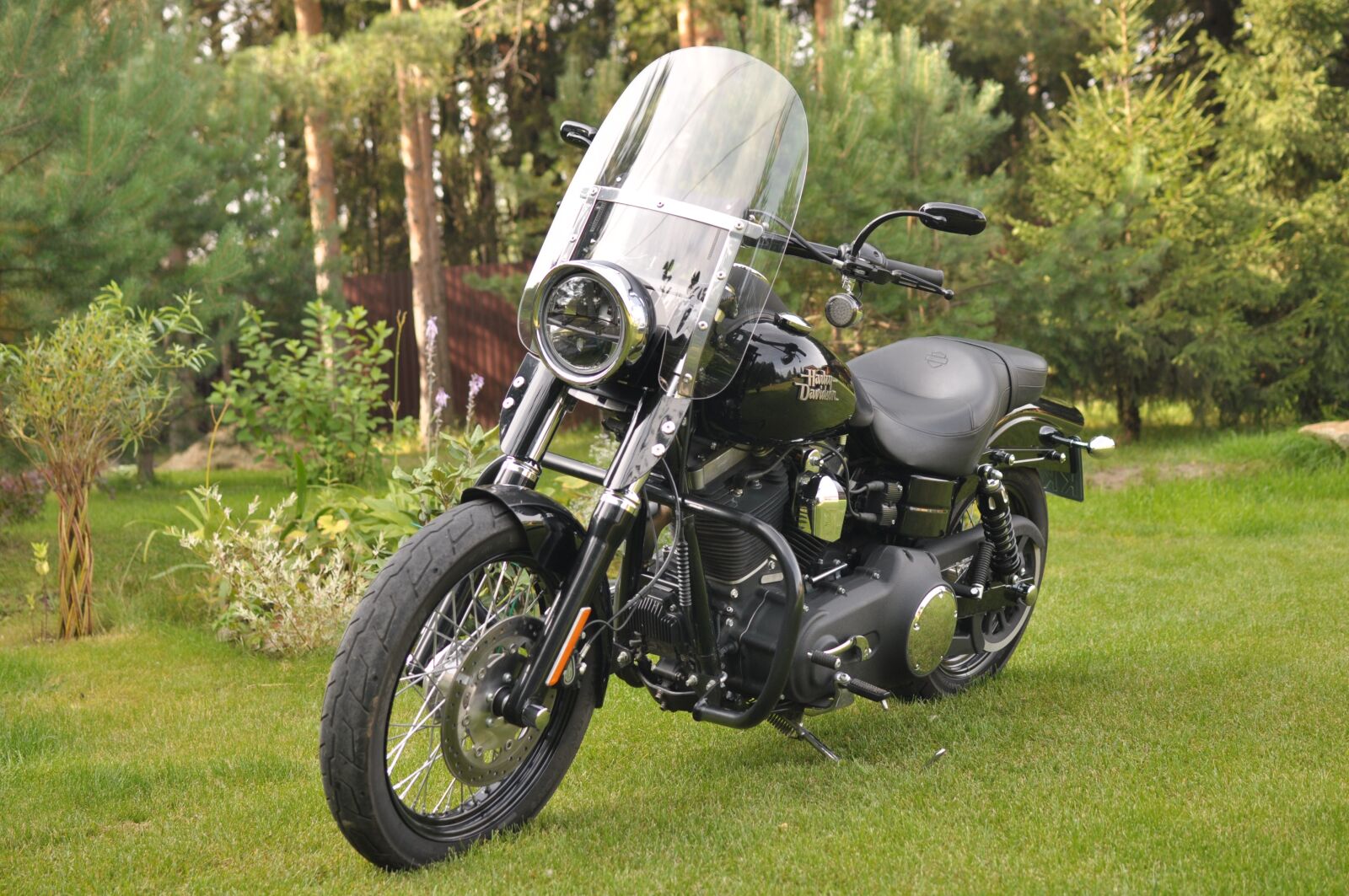 Nikon D90 sample photo. Motorcycle, bike, harley-davidson fxdb 2013 photography