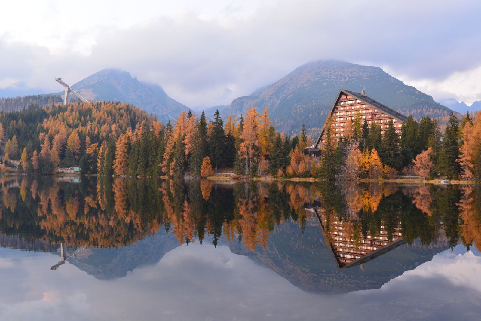 Nikon D5200 sample photo. Strba tarn, slovakia, mountains photography