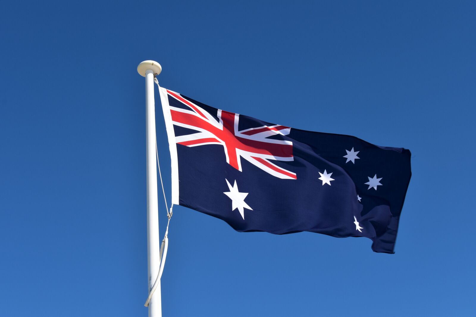 Nikon D5600 sample photo. Australia, flag, sky photography