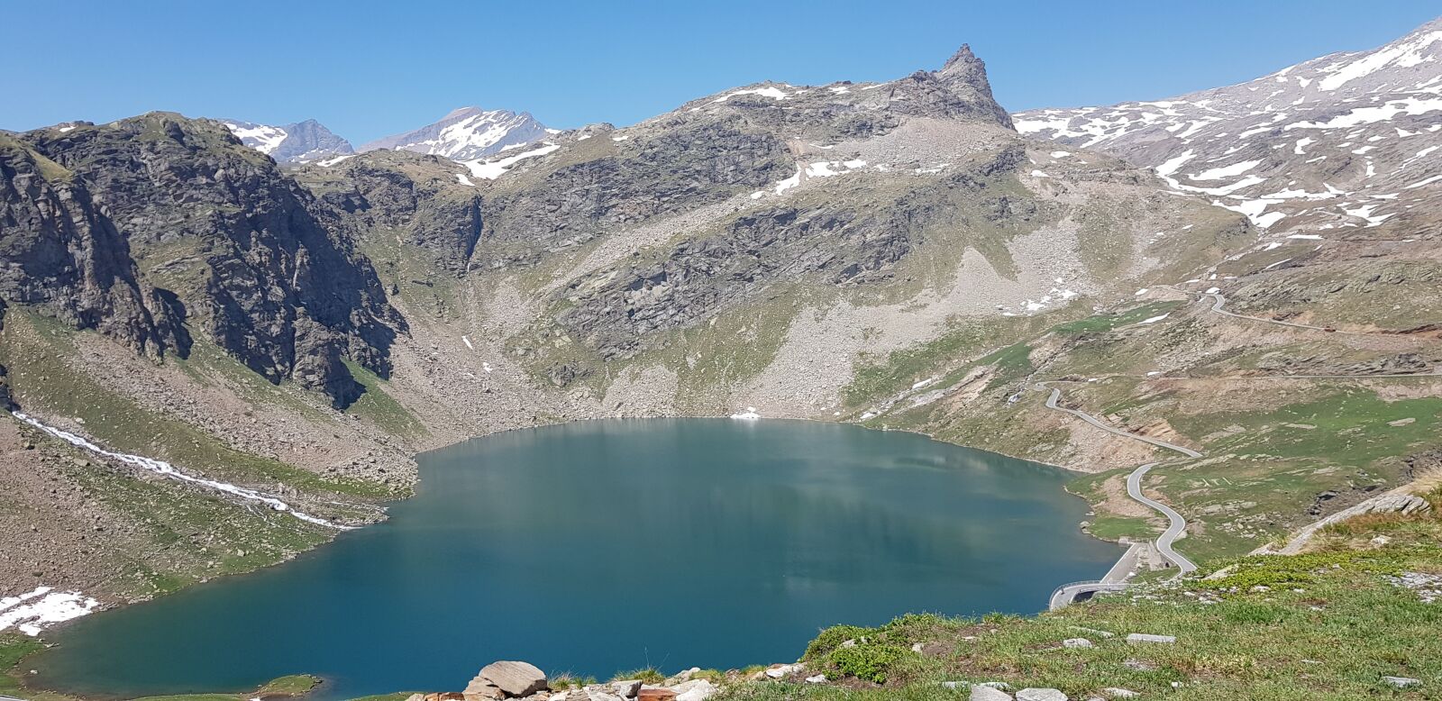 Samsung Galaxy S8+ sample photo. Lago dell'agnel, coole del photography