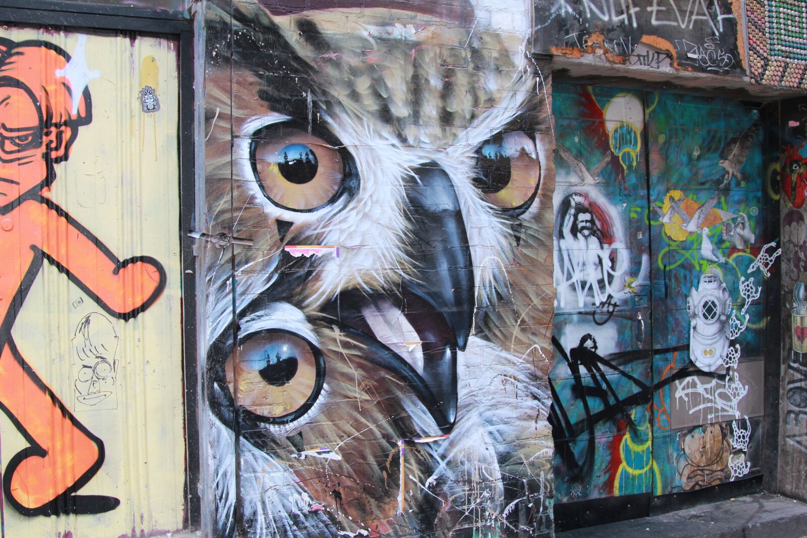 Canon EOS 550D (EOS Rebel T2i / EOS Kiss X4) sample photo. Graffiti, art, urban photography
