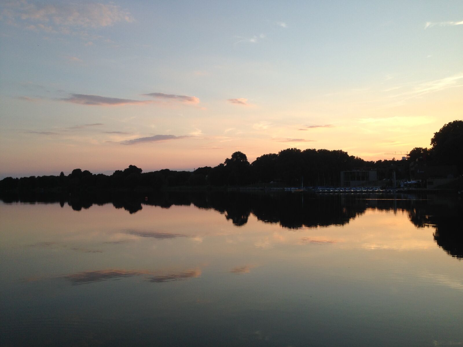 iPhone 5 back camera 4.12mm f/2.4 sample photo. Lake, mirroring, reflection photography