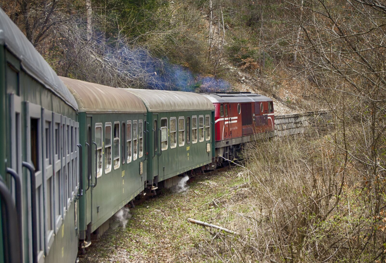 Nikon D5100 sample photo. Train, narrow gauge railway photography