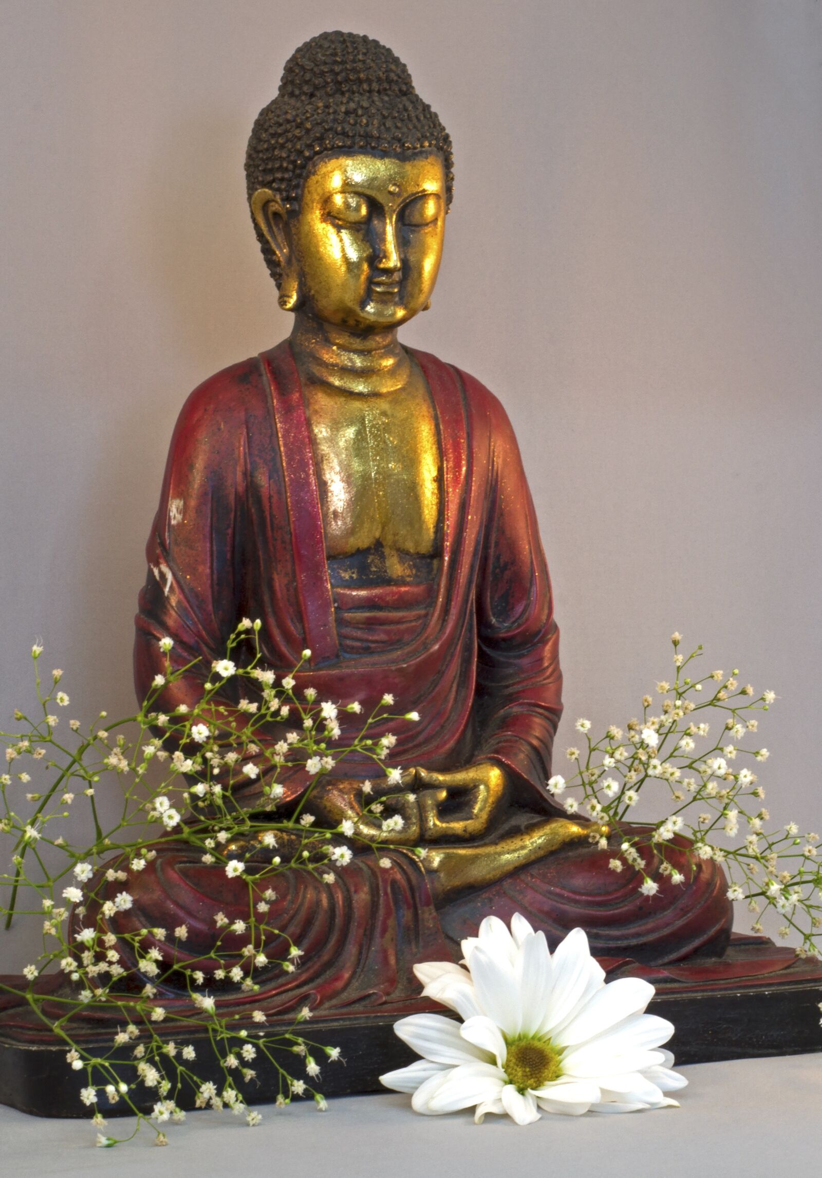 Sony SLT-A55 (SLT-A55V) + MACRO 50mm F2.8 sample photo. Buddha, religious icon, buddhism photography