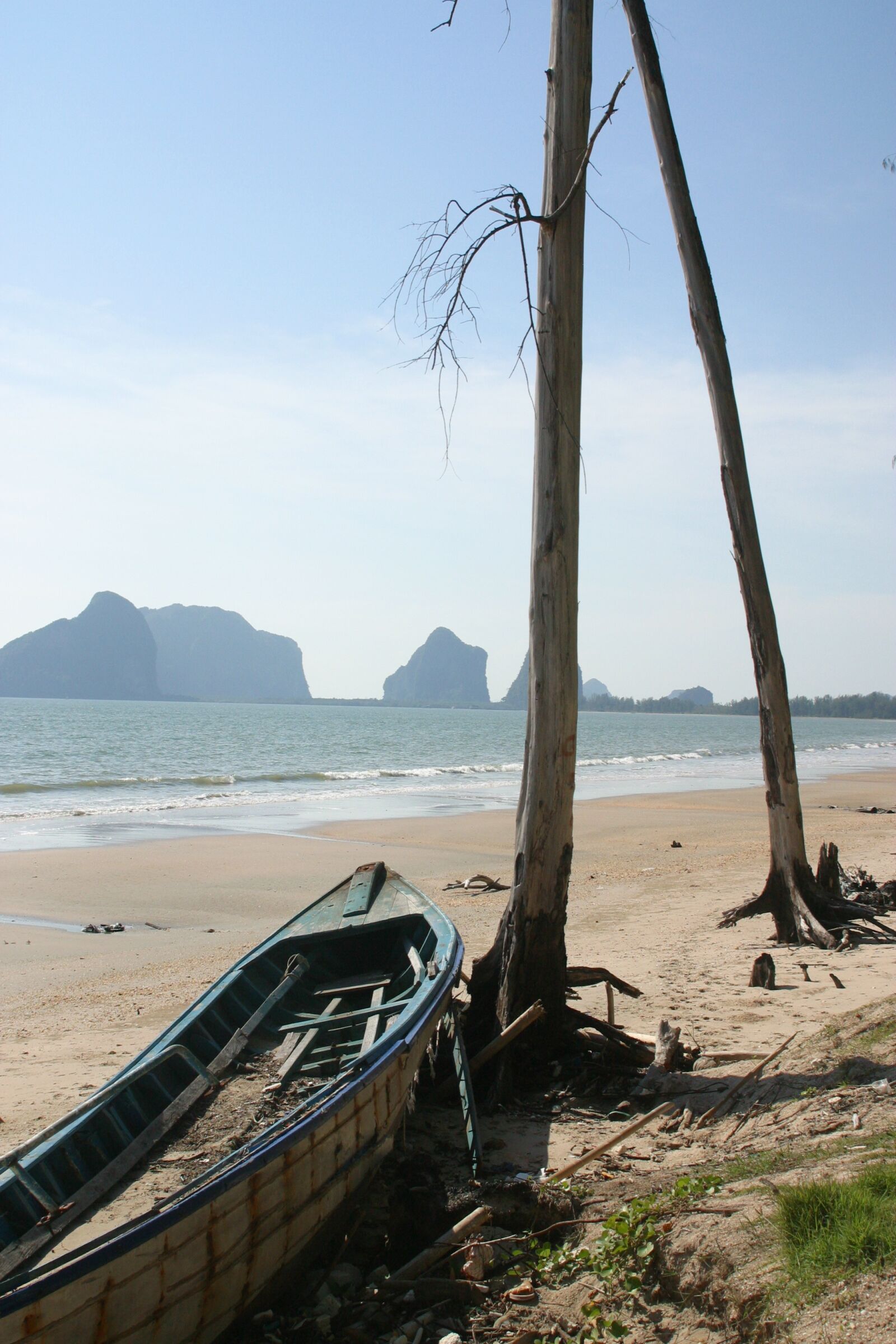 Canon EOS D60 sample photo. Thailand, boat, beach photography