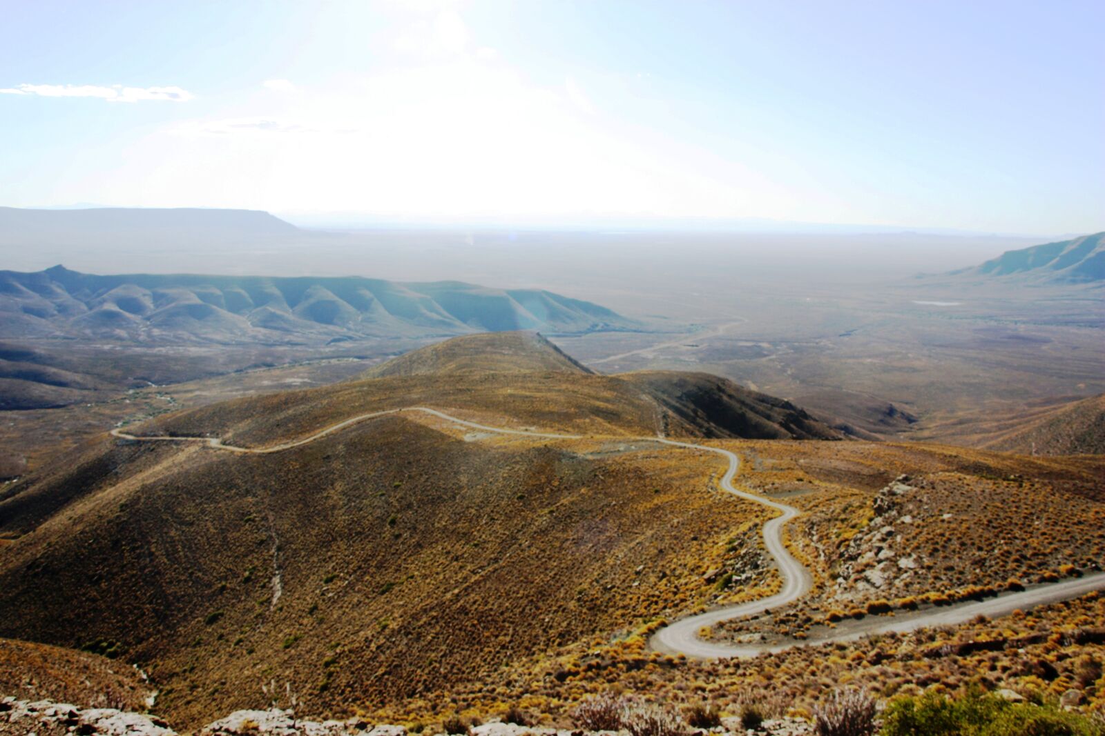 Canon EOS 450D (EOS Rebel XSi / EOS Kiss X2) sample photo. Karoo, gravel road, desert photography