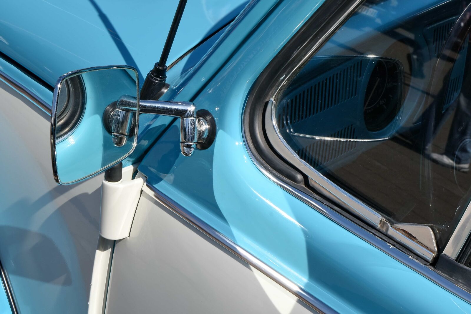 Nikon D5500 sample photo. Mirror, vehicle, car, chrome photography
